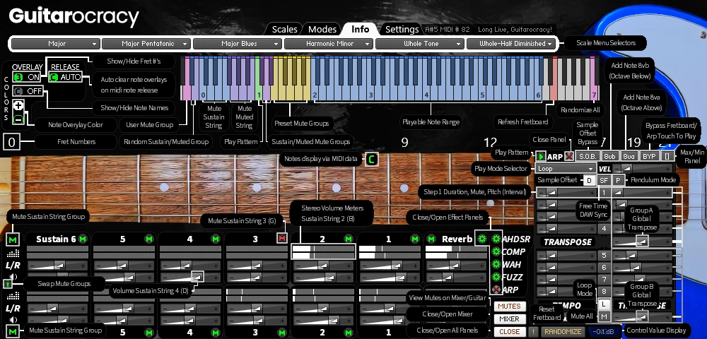 Frequently Asked Questions - FAQ at DO Studios information about Guitarocracy Graphical User Interface